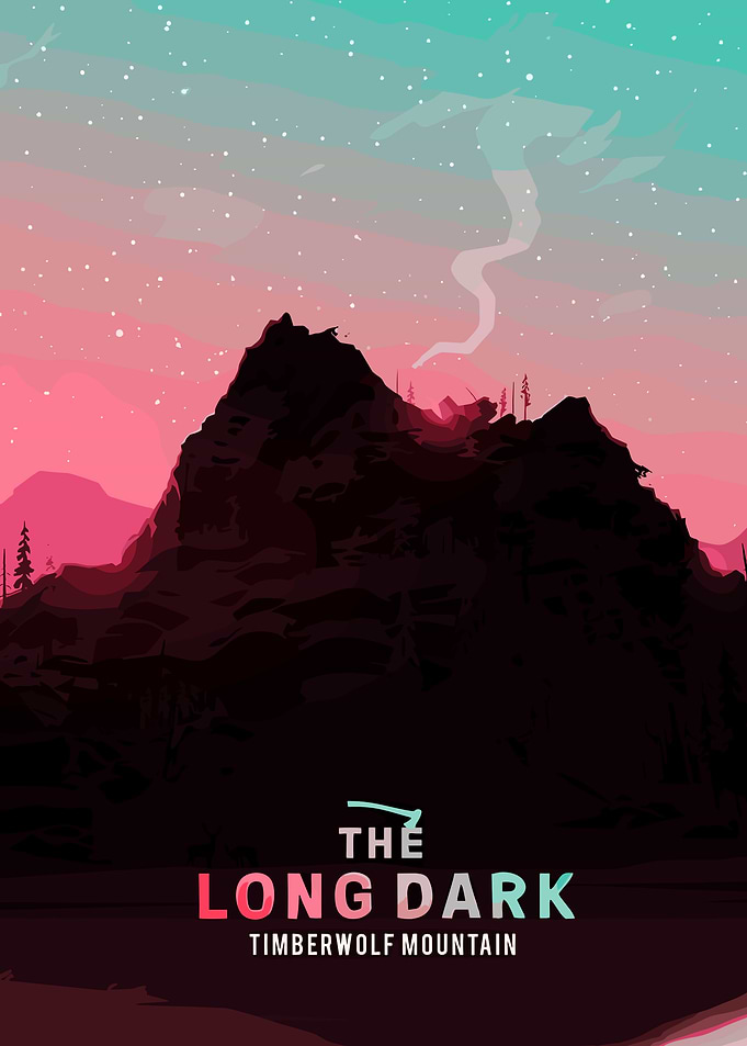 The Long Dark Timberwolf Mountain Poster