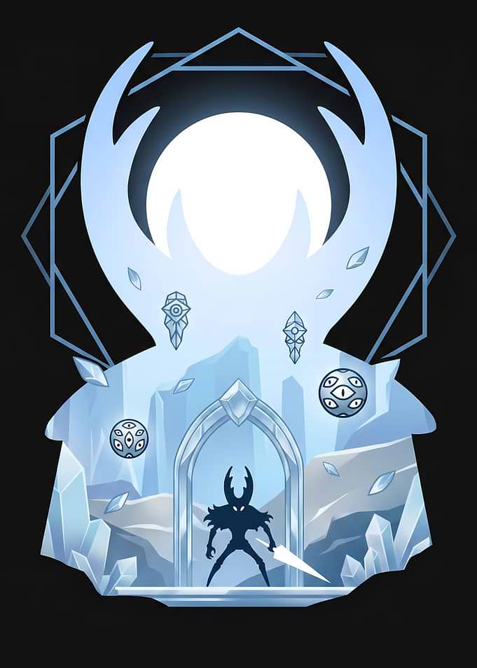 Hollow Knight Ice Scene