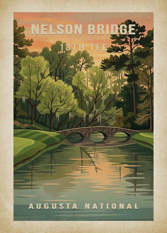 Augusta National Nelson Bridge 13th Tee