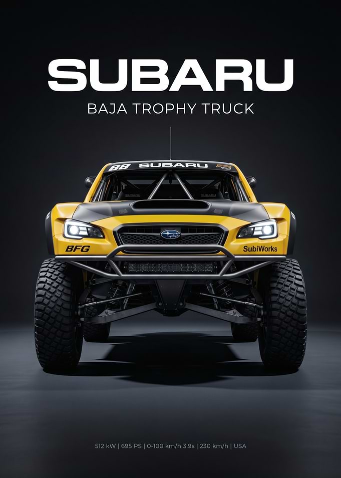 Subaru Baja Trophy Truck