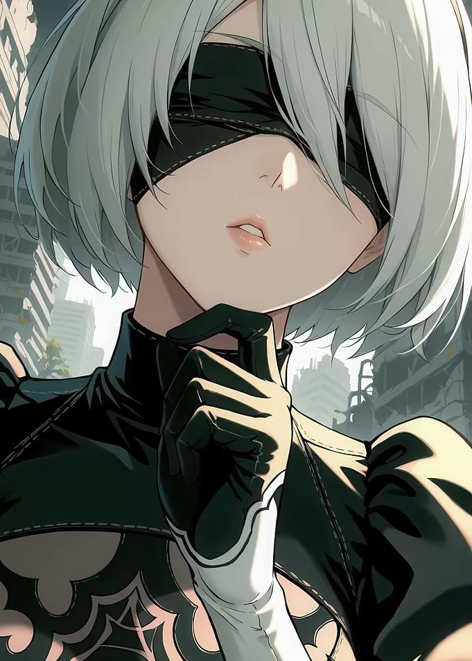 2B from Nier: Automata