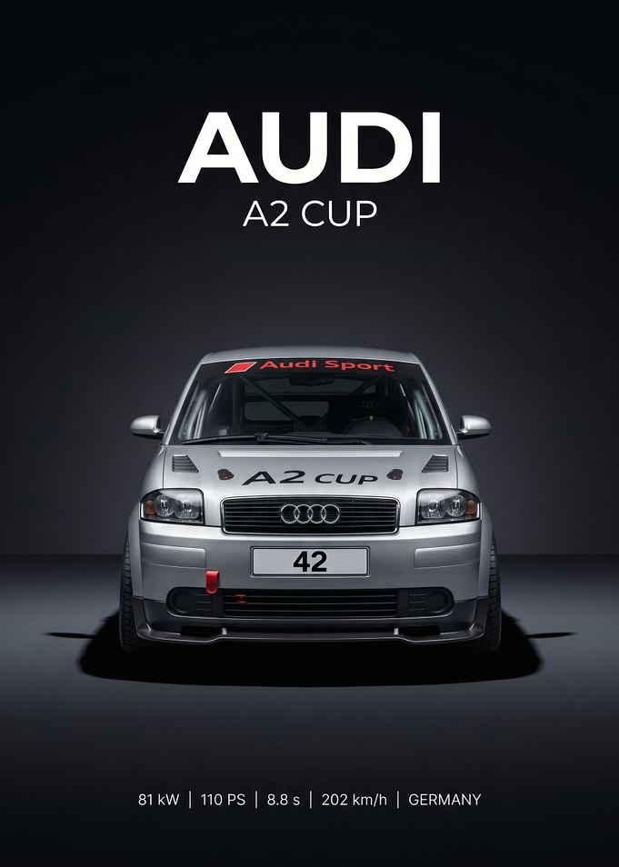 Audi A2 Cup Race Car