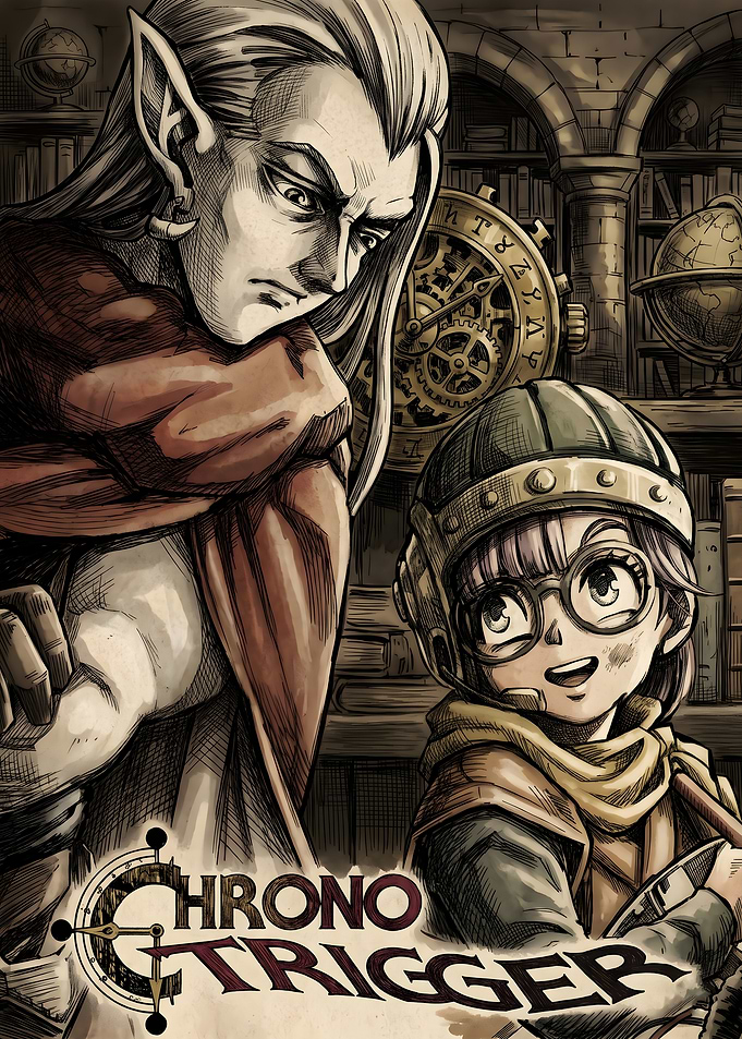 Chrono Trigger Characters in Library