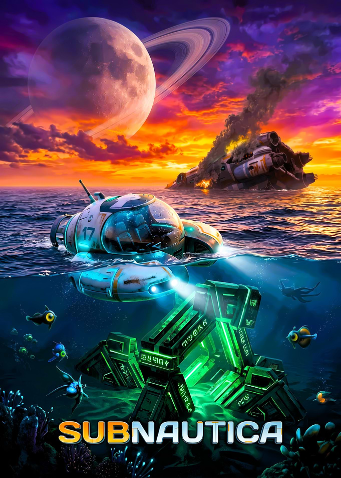 Subnautica Game Art
