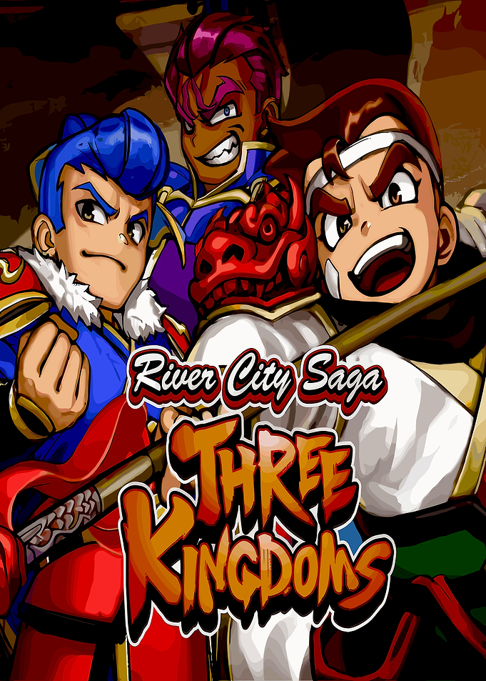 River City Saga Three Kingdoms Game Art