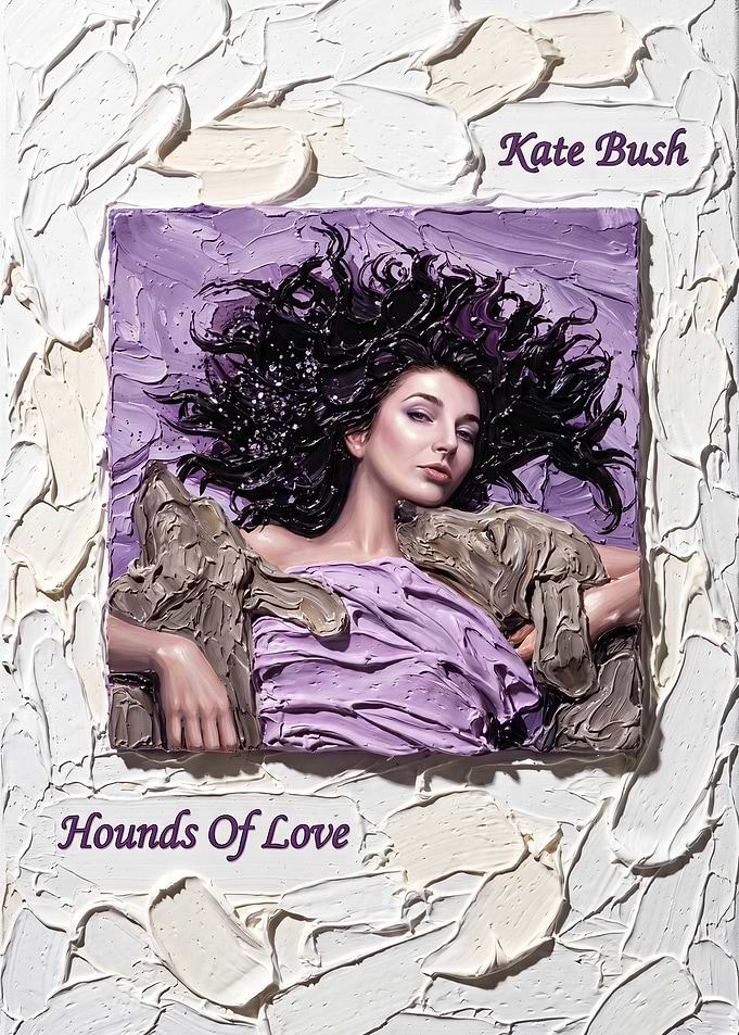 Hounds of Love Album Cover Art Painting