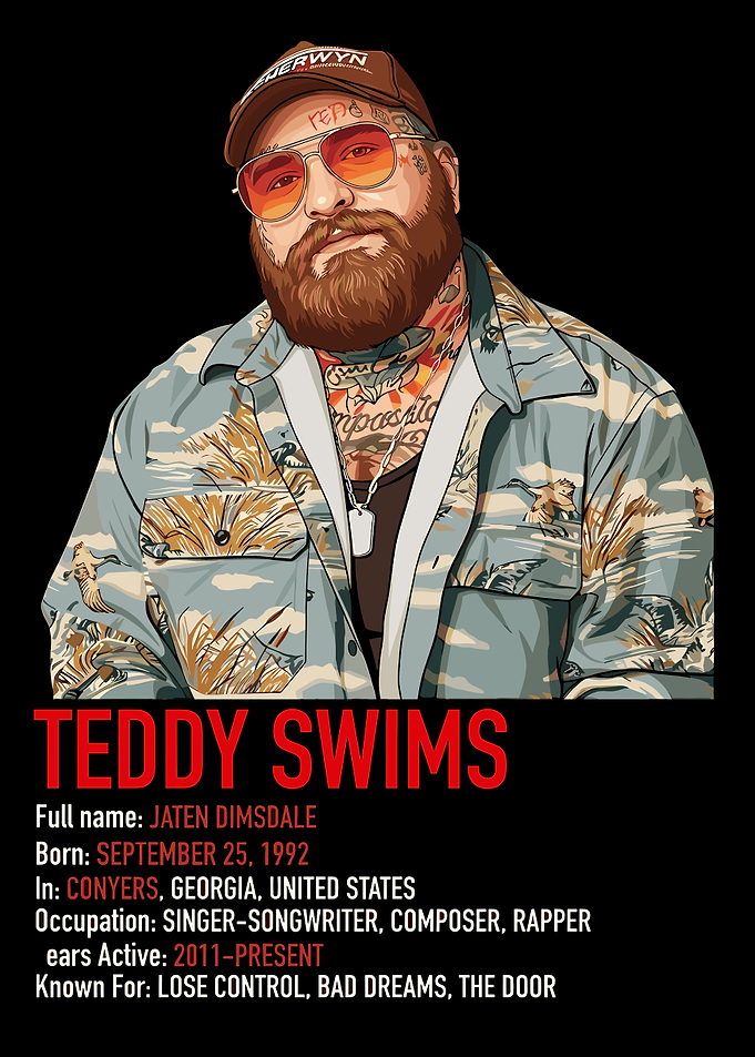 Teddy Swims Portrait