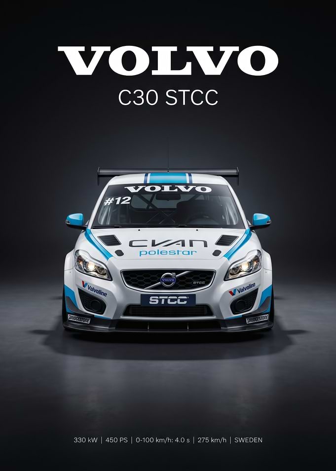 Volvo C30 STCC Race Car