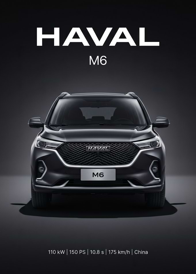 Haval M6 Car Advertisement