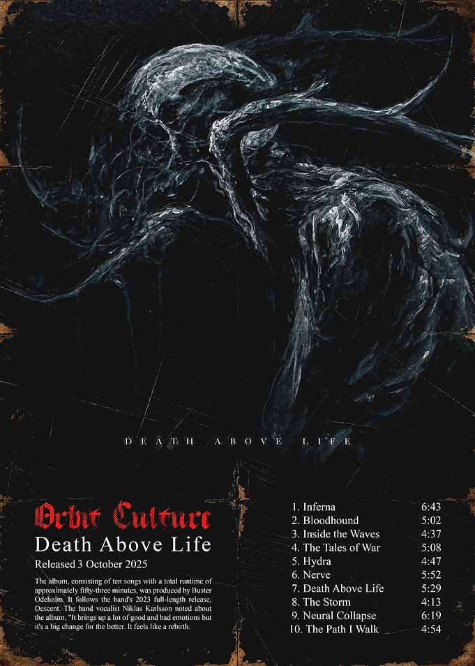 Orbit Culture Death Above Life Album Art
