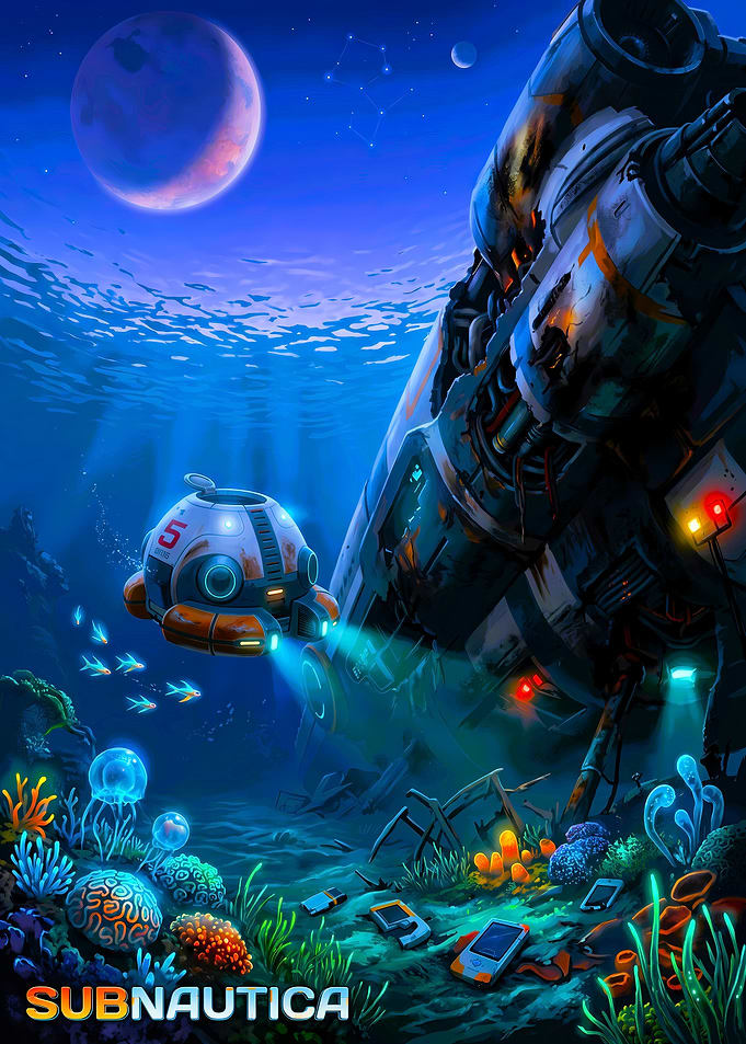 Subnautica Underwater Scene