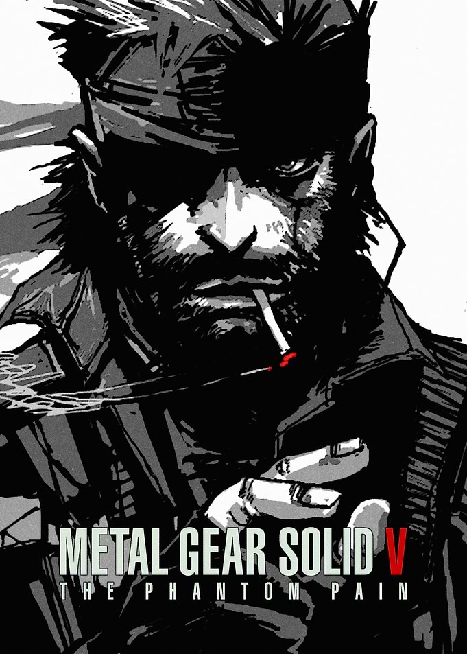 Metal Gear Solid V The Phantom Pain Poster