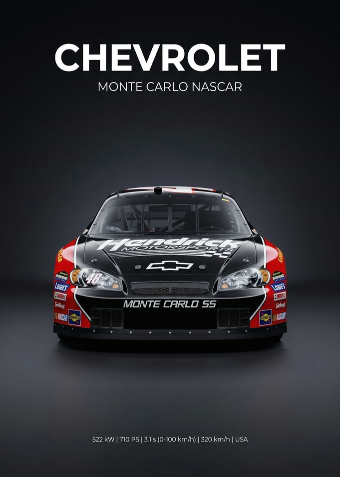 Chevrolet Monte Carlo NASCAR Race Car