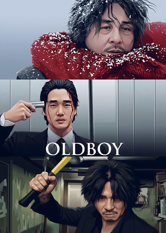 Oldboy Movie Poster Art