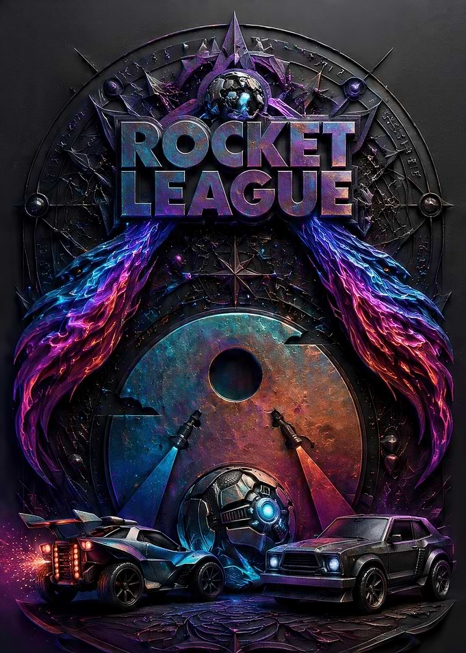 Rocket League Game Art