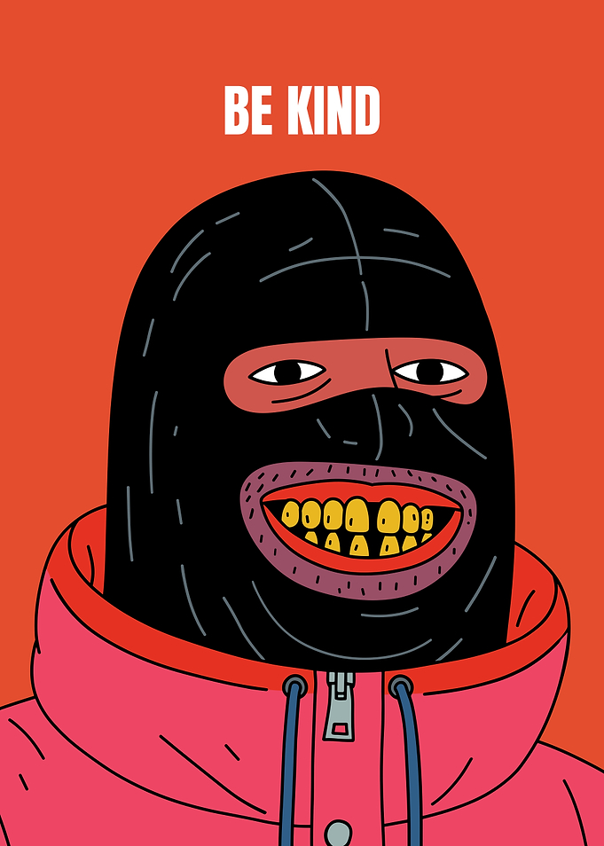Be Kind Illustration