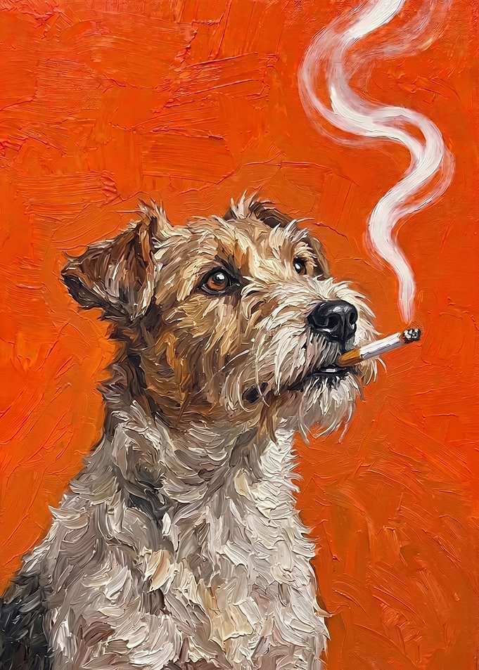 Dog & Cigarette