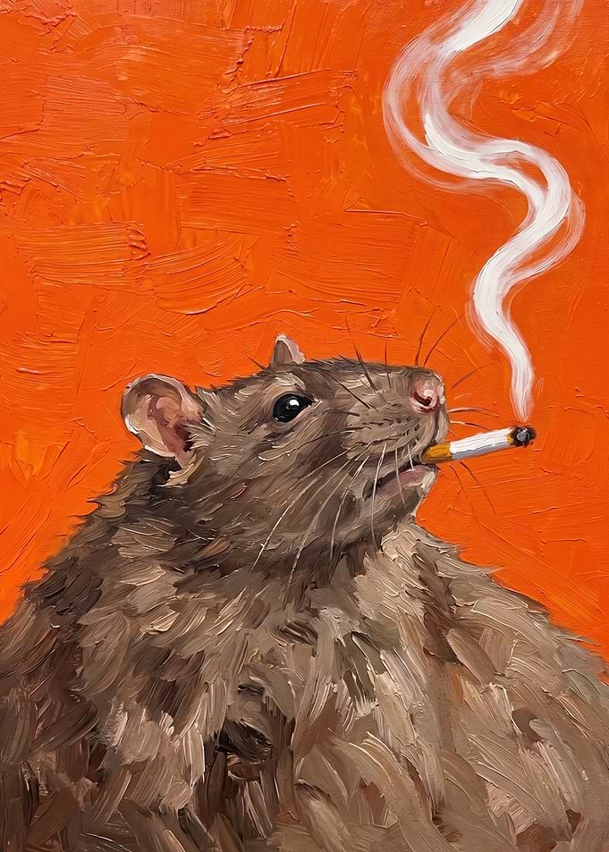 Rat & Cigarette