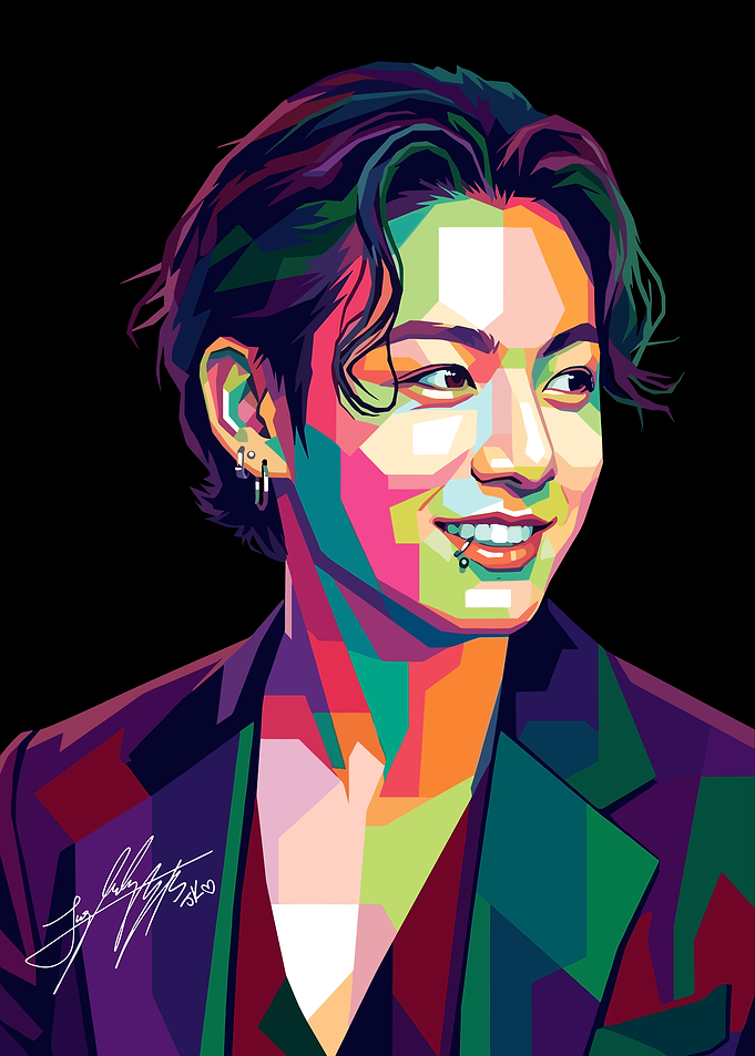 Jungkook Pop Art Portrait