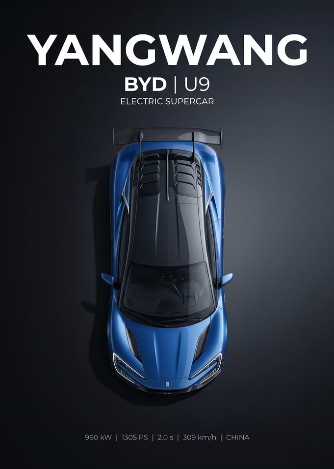 BYD Yangwang U9 Electric Supercar