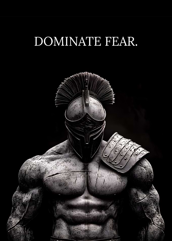 Dominate Fear Spartan Warrior