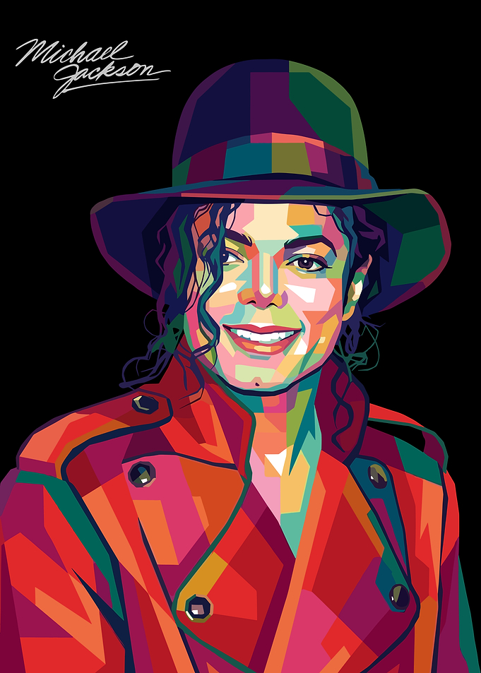 Michael Jackson Pop Art Portrait