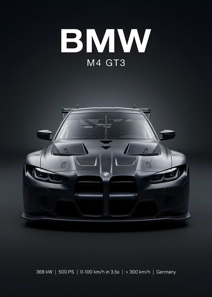 BMW M4 GT3 Race Car