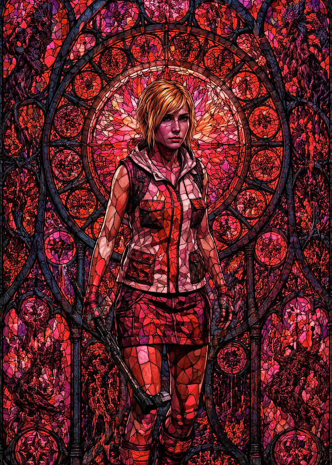 Heather Mason in Stained Glass