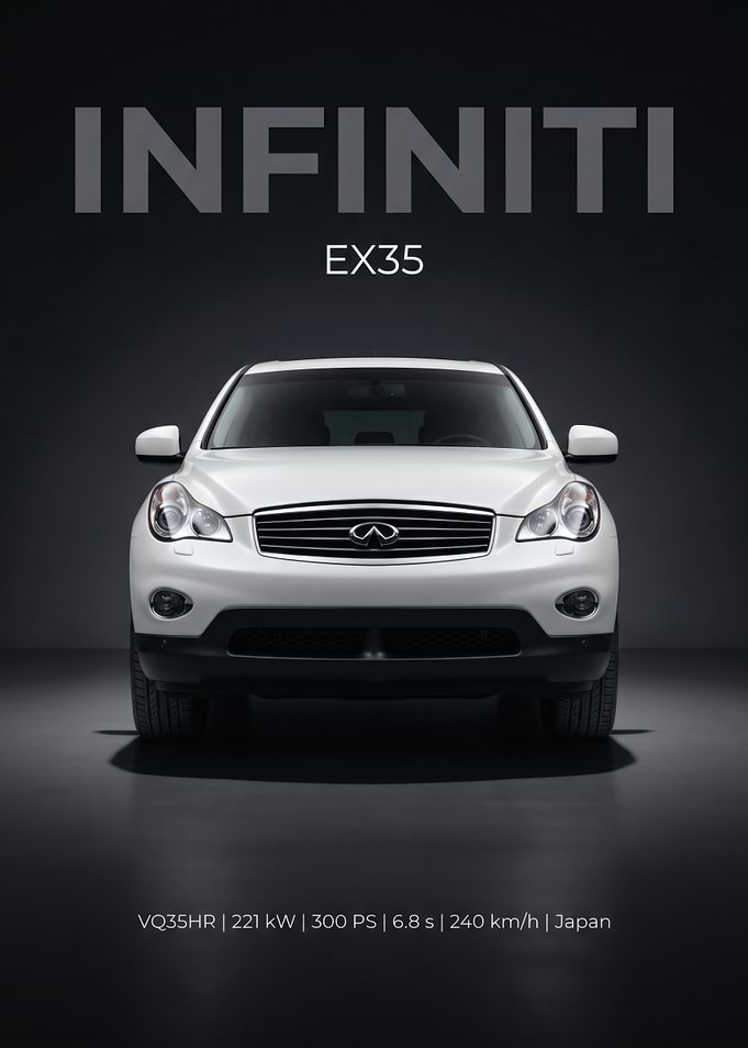Infiniti EX35 Car Advertisement