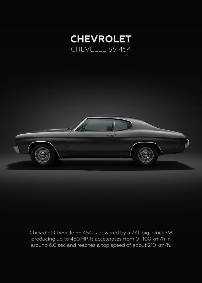 Chevrolet Chevelle SS 454 Side Car
