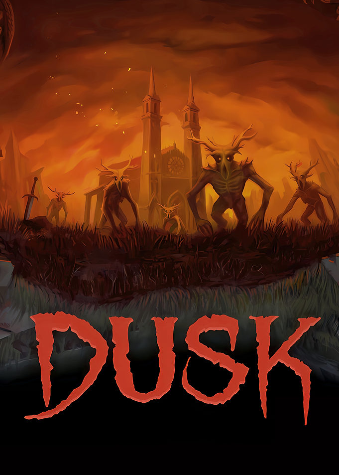 Dusk Video Game Cover Art