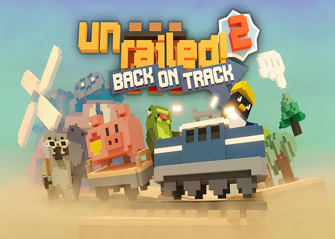 Unrailed 2 Back on Track Game Art