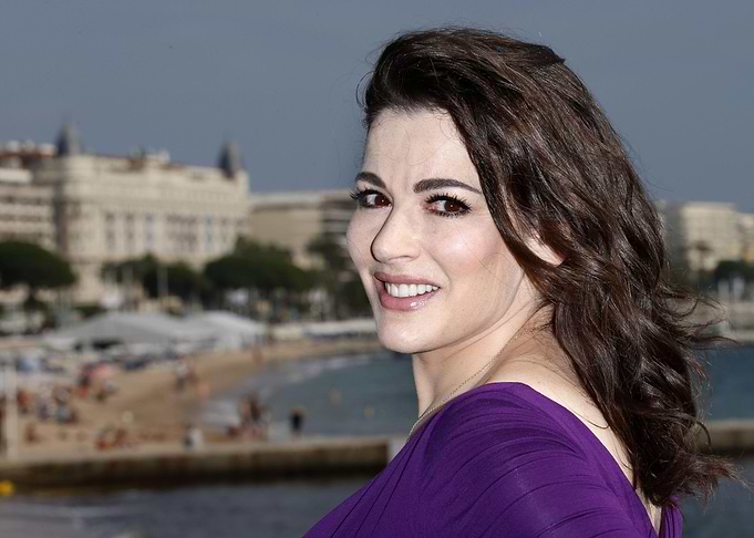 Nigella Lawson on a Beach