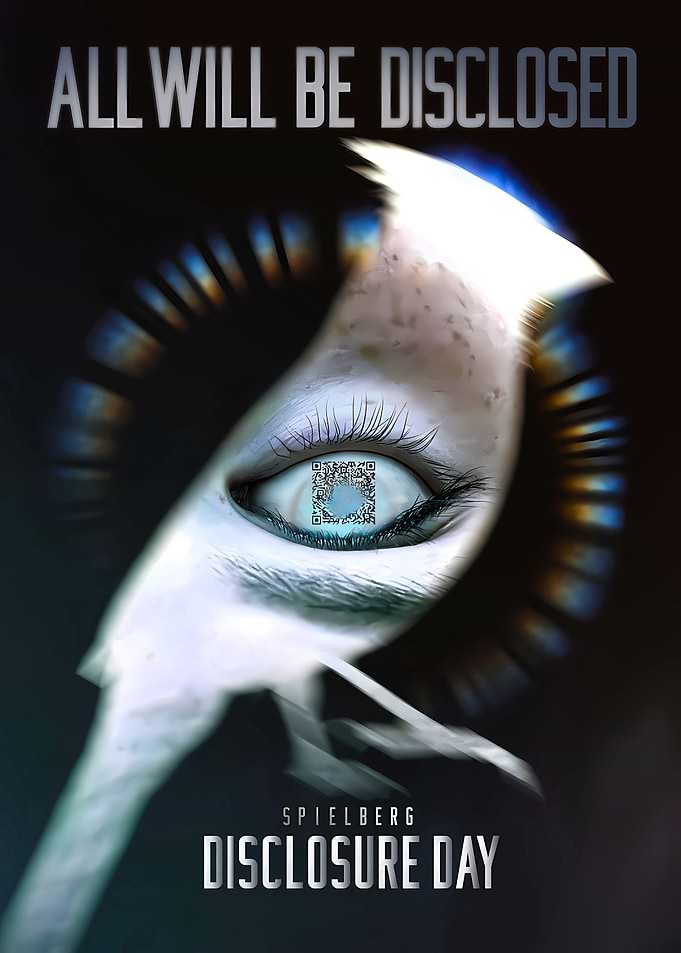Spielberg Disclosure Day Poster