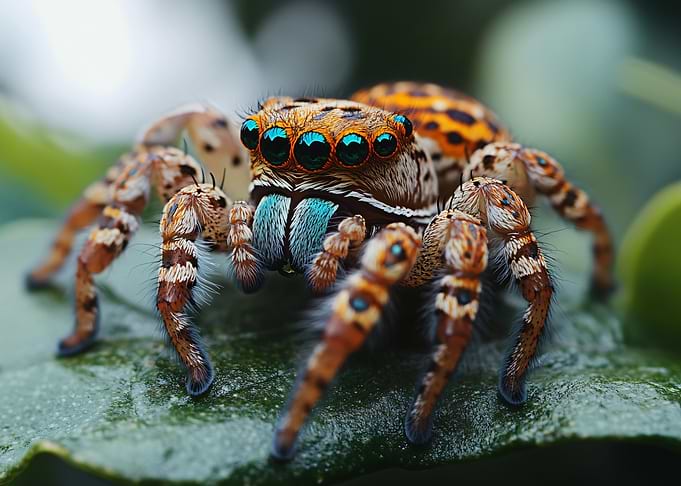 Jumping Spider Macro Shot