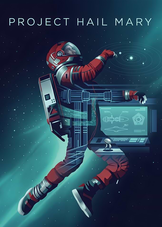 Project Hail Mary Astronaut in Space