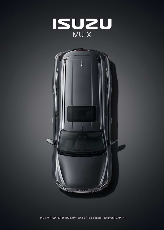 Isuzu MU-X Top View