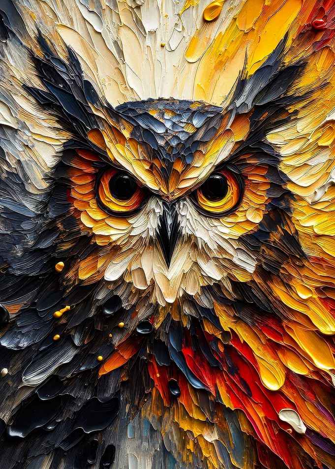 Amber owl