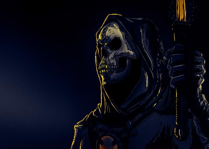 Skeletor with Staff
