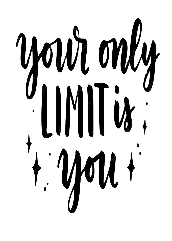 Your only limit is you text art