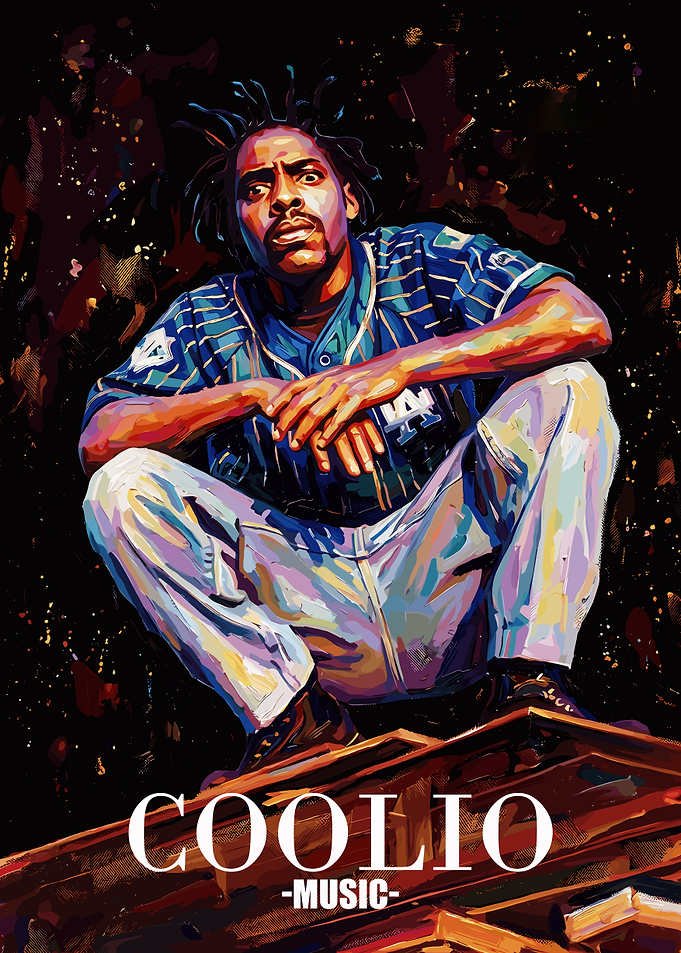 Coolio Music Portrait