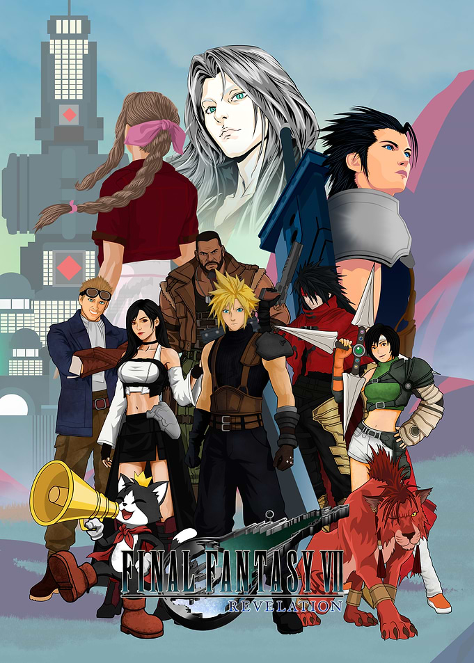 Final Fantasy VII Revelation Poster