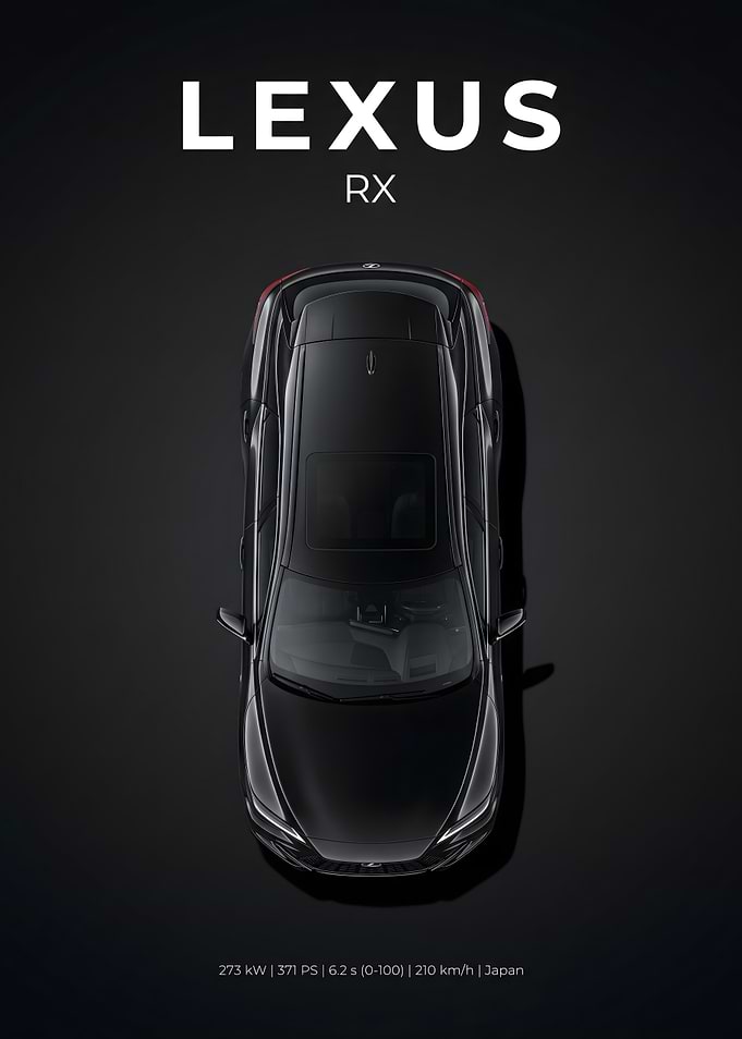 Lexus RX Top View
