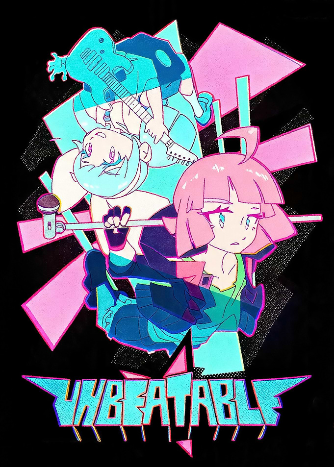 Unbeatable Anime Band Poster