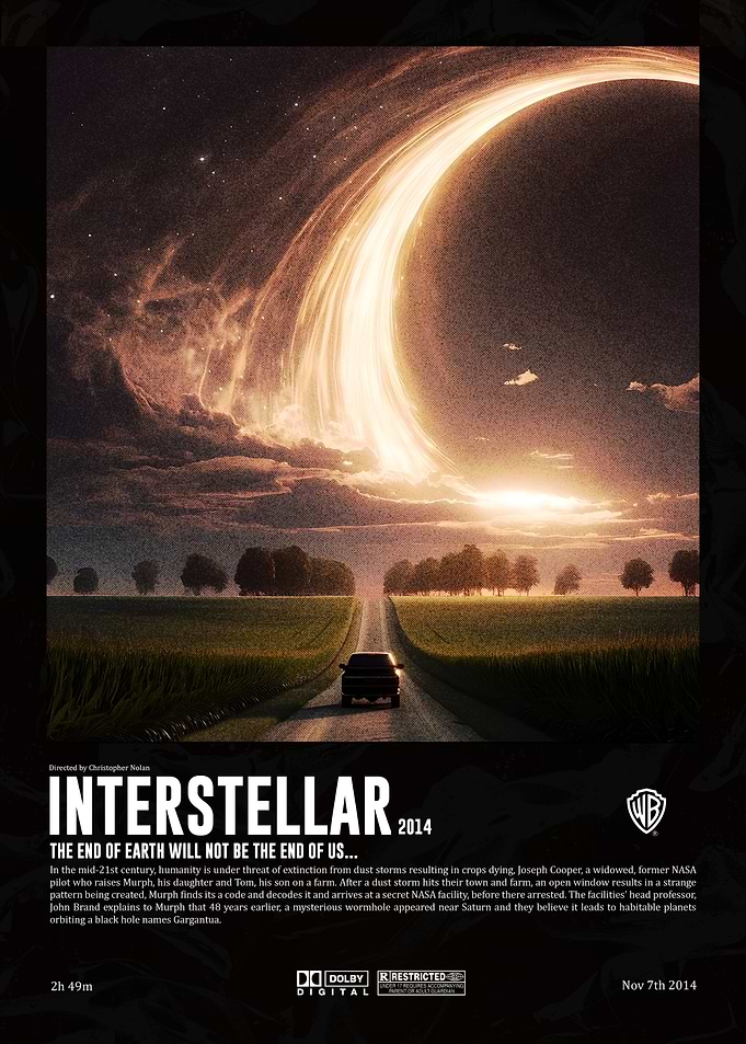 Interstellar : Dramatic Scene Movie Poster