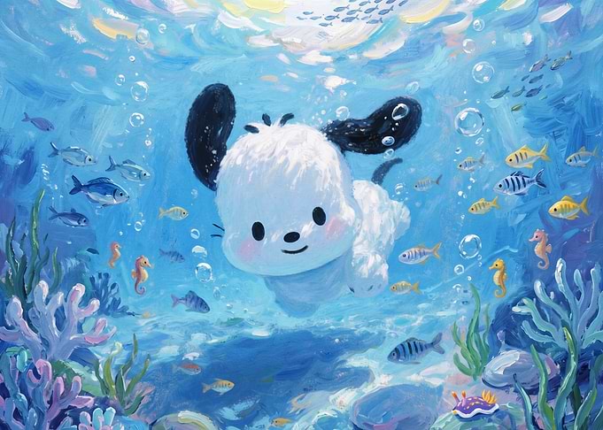 Pochacco Underwater Adventure