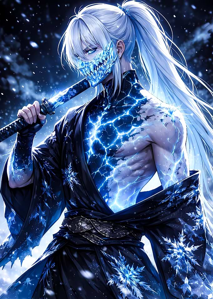 Ice Lightning Samurai