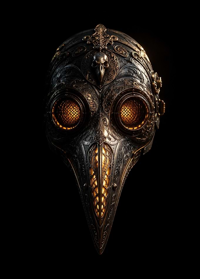 Steampunk Plague Doctor Mask