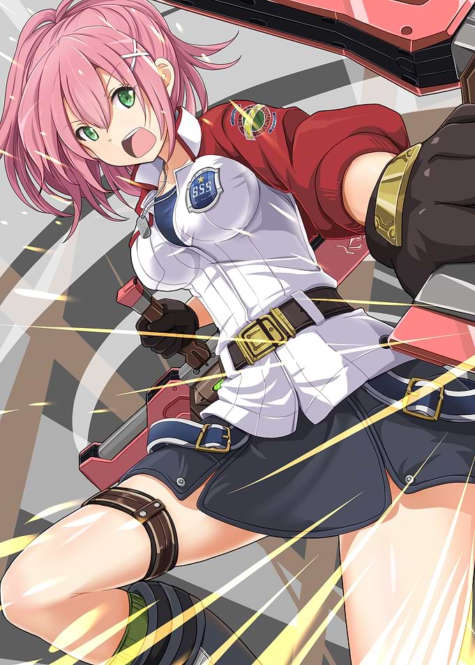 girl with steel