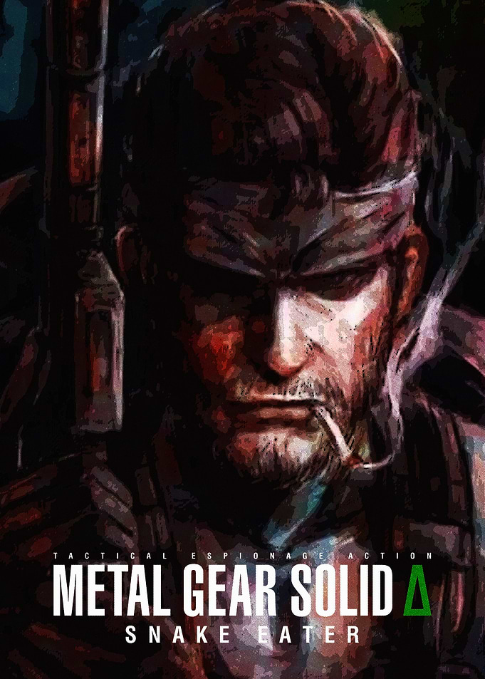 Metal Gear Solid Snake Eater Poster